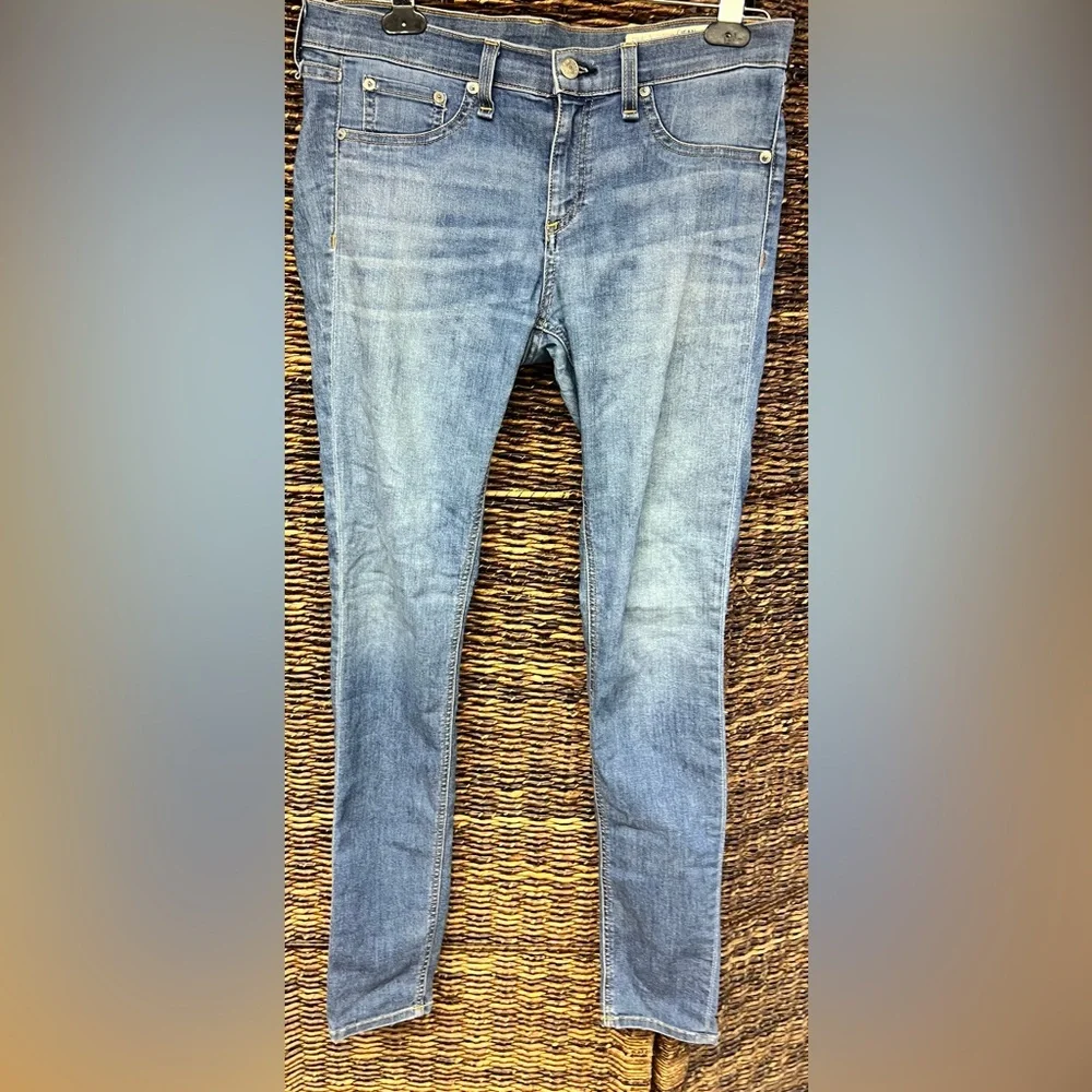 Rag & Bone- Classic Blue‎ Denim Jeans, Skinny Size: 29, Pre-Owned